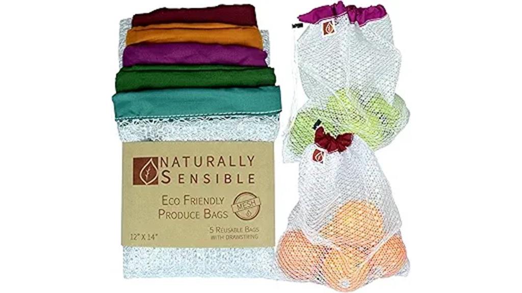 reusable eco produce bags