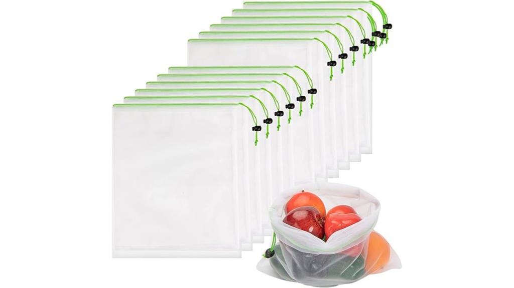 reusable mesh produce bags