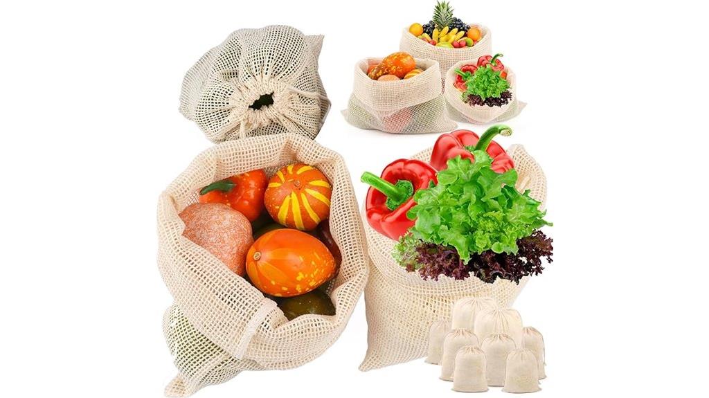 reusable mesh produce bags