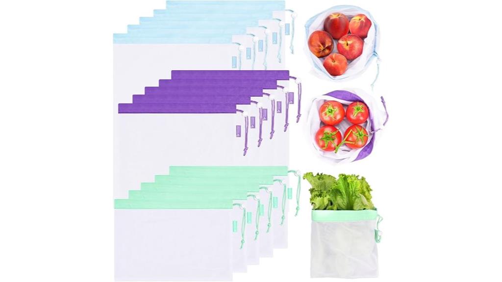 reusable produce and vegetable bags