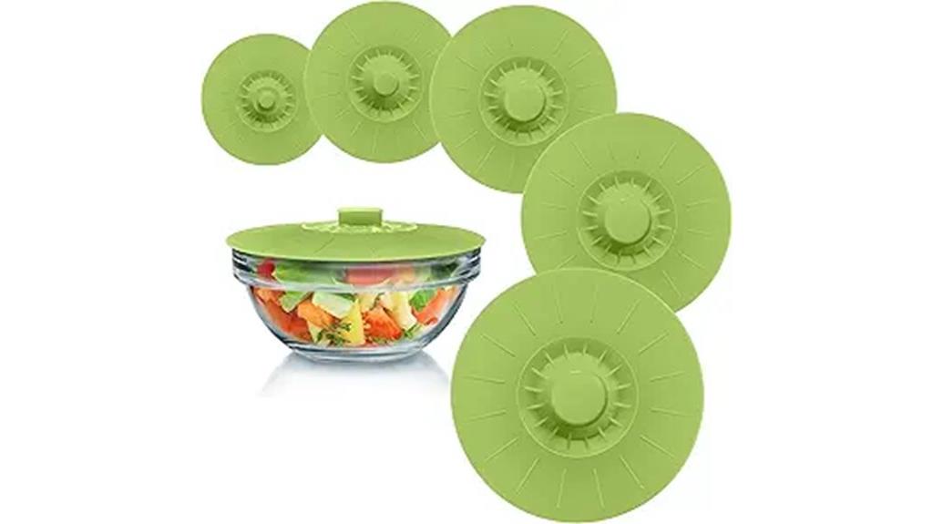reusable silicone bowl covers