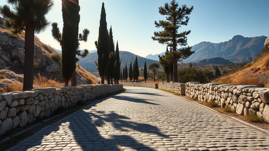 roman roads enabled military mobility