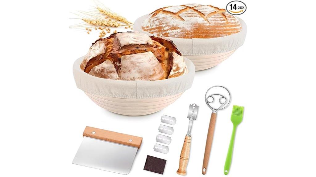 round proofing basket set