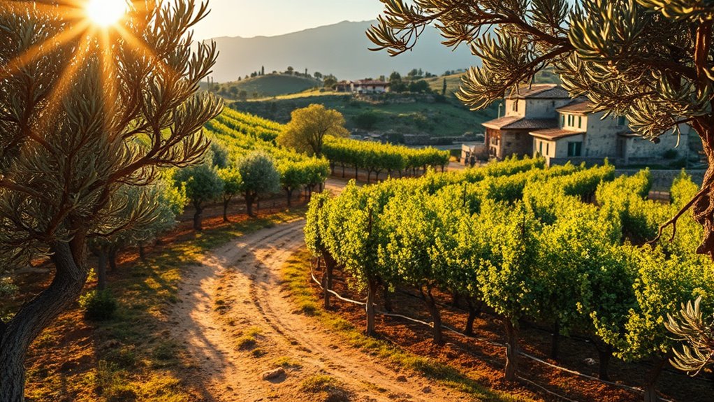 rustic vineyard olive grove photography