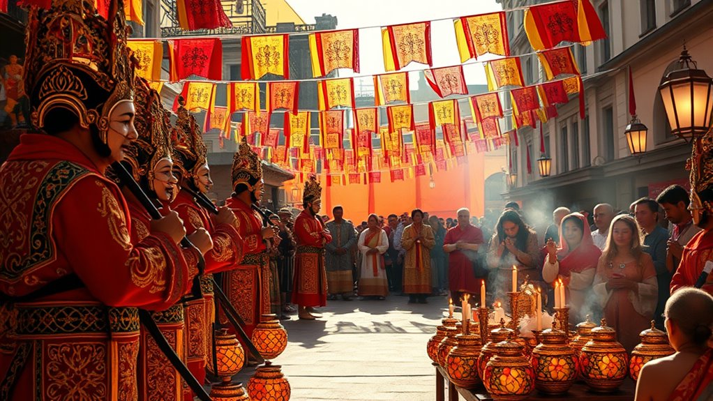 sacred stories through festivals
