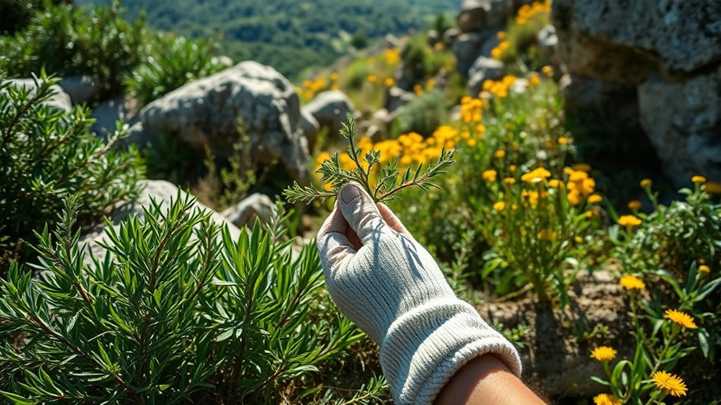 safe sustainable foraging techniques