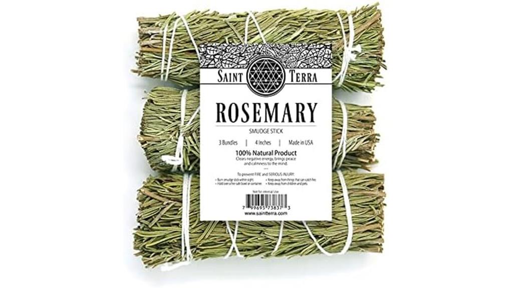 saint terra rosemary smudge