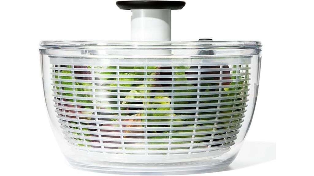 salad spinner with fruit washer