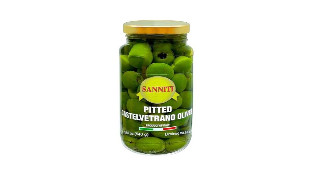 sanniti castelvetrano olive jar