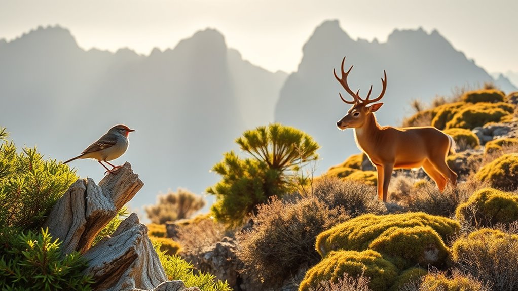 sardinian birds and ecosystems