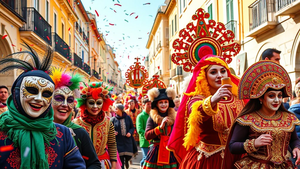 sardinian carnival equestrian spectacle