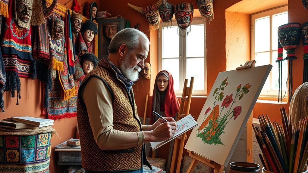 sardinian folklore inspires art