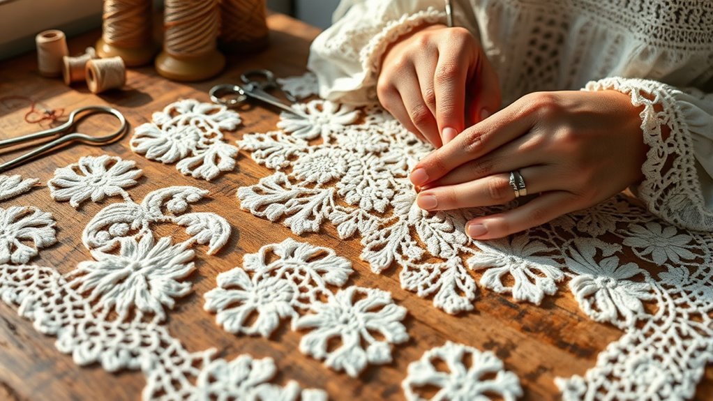 sardinian lace creation process
