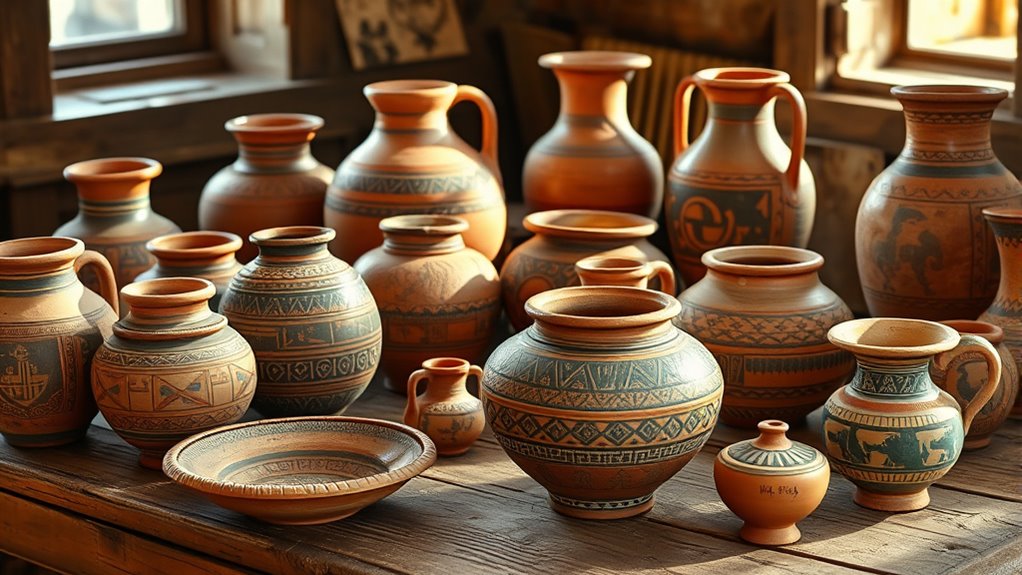sardinian pottery trade influences