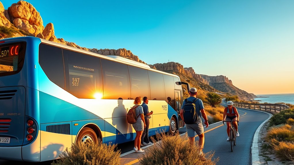 sardinian rail and bus networks