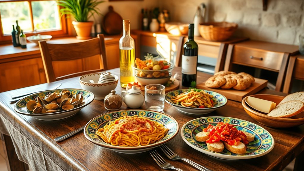 sardinian traditional hearty menu