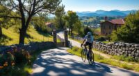 scenic cycling routes near ittiri