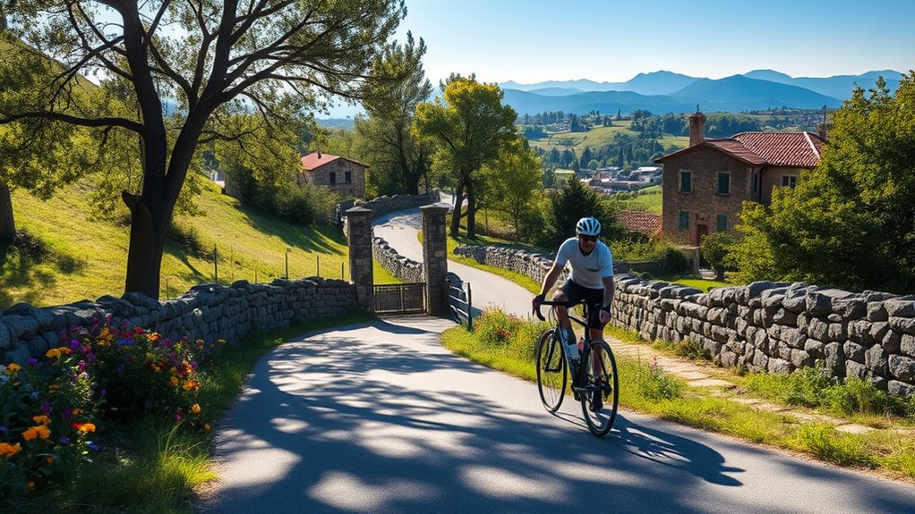 scenic cycling routes near ittiri