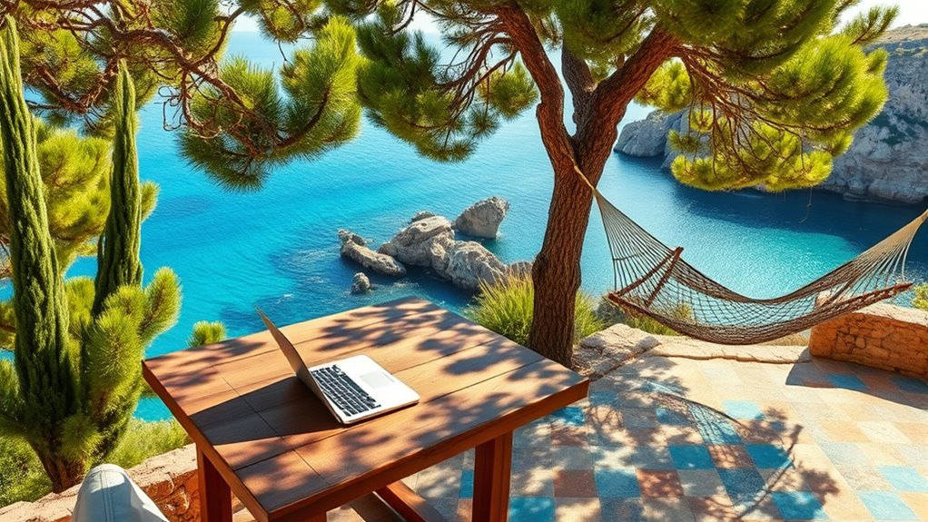 scenic work and leisure