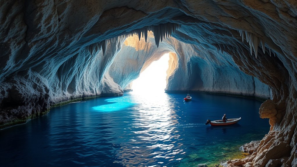 sea cave adventure exploration