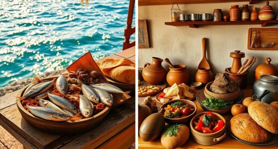 seaside and inland flavors