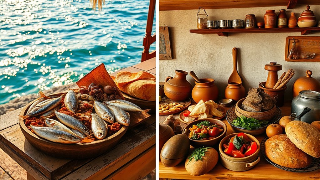 seaside and inland flavors