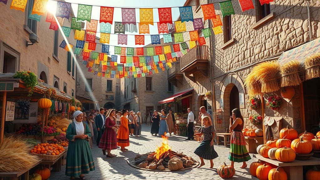 seasonal harvest festival celebrations