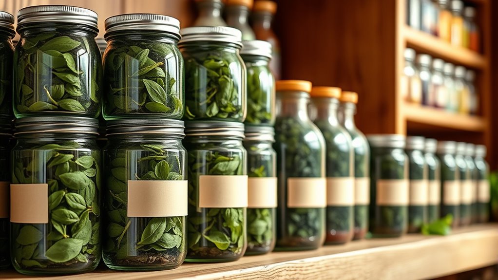 selecting high quality dried basil