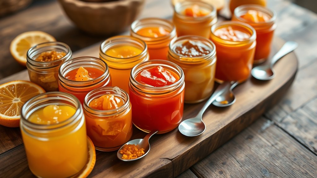 selecting quality marmalade samples
