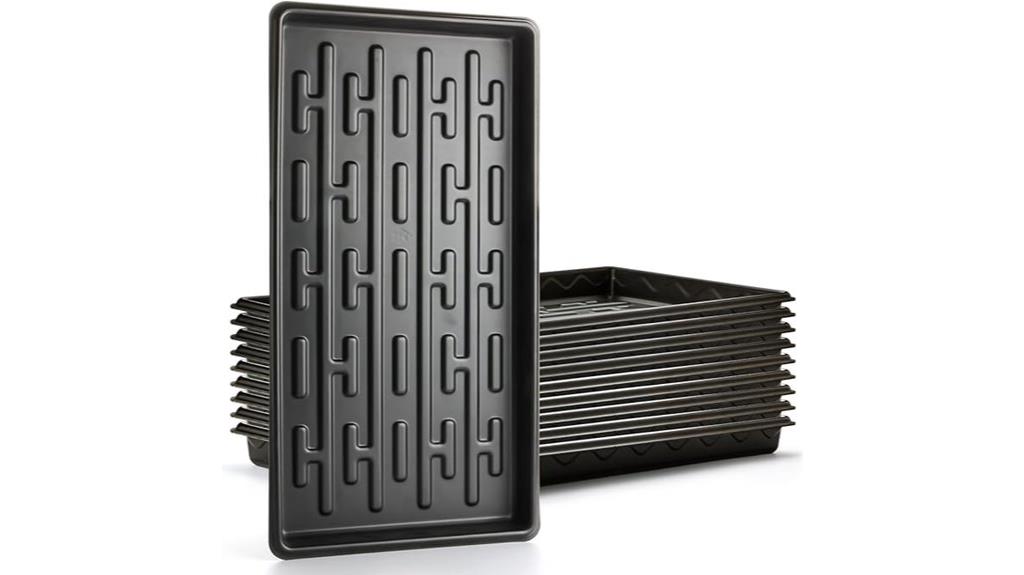 shallow nursery flat trays