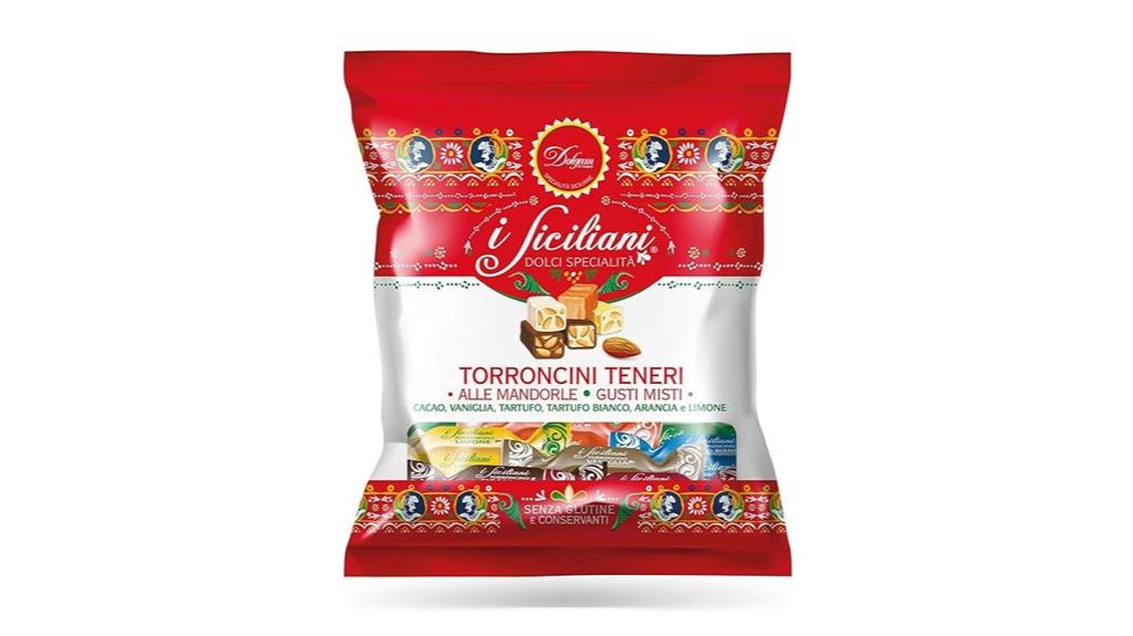 sicilian almond nougat bites