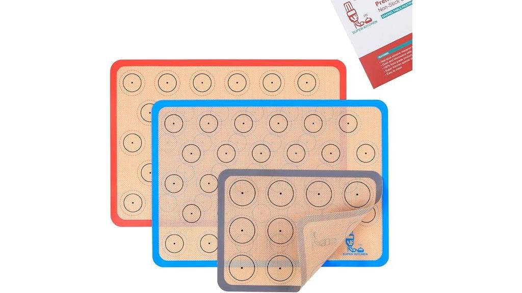 silicone macaron baking mat
