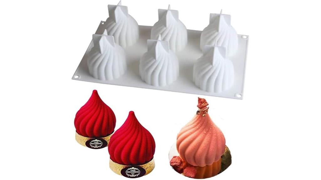 silicone onion shaped molds