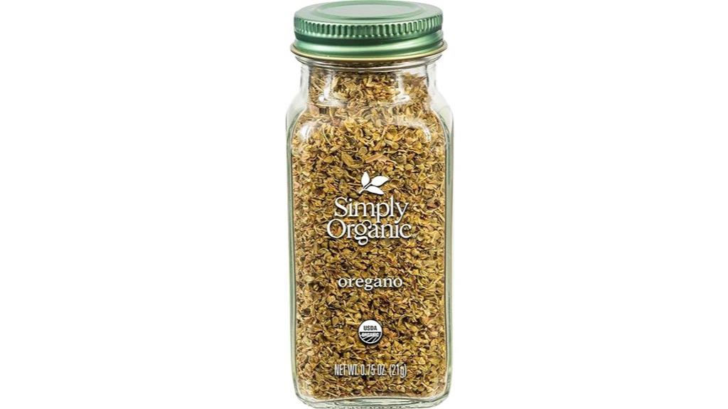 simply organic oregano package