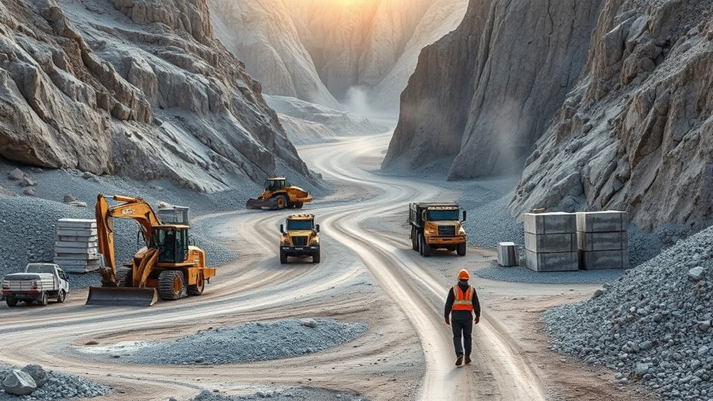 site preparation and access routes