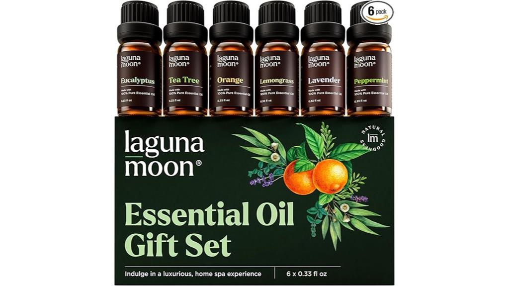 six blend essential oils set