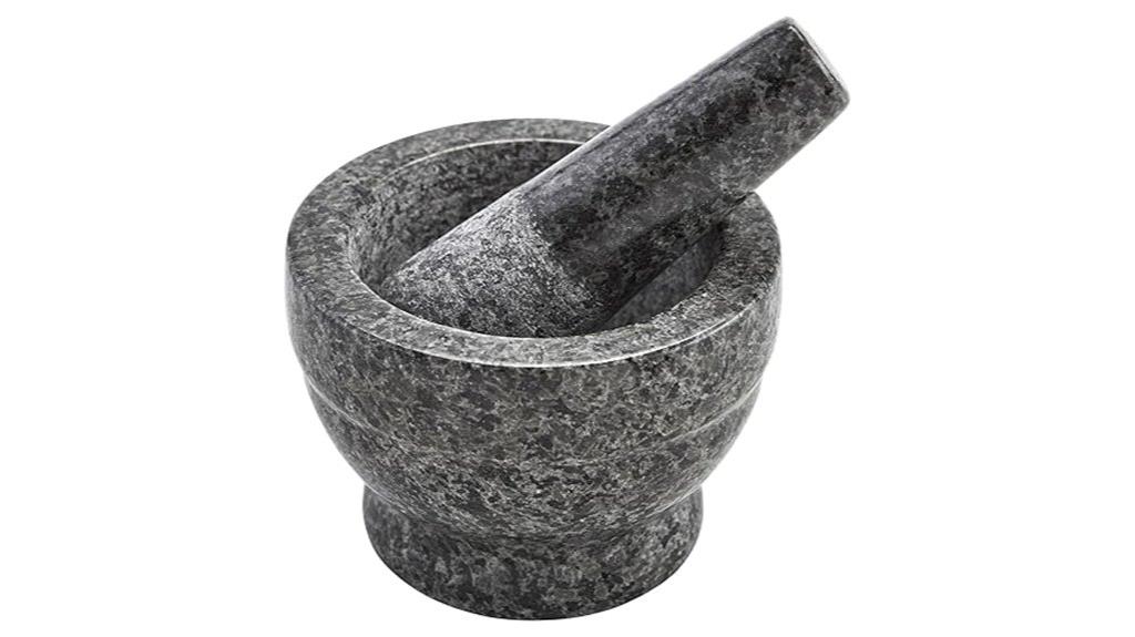 small granite mortar pestle