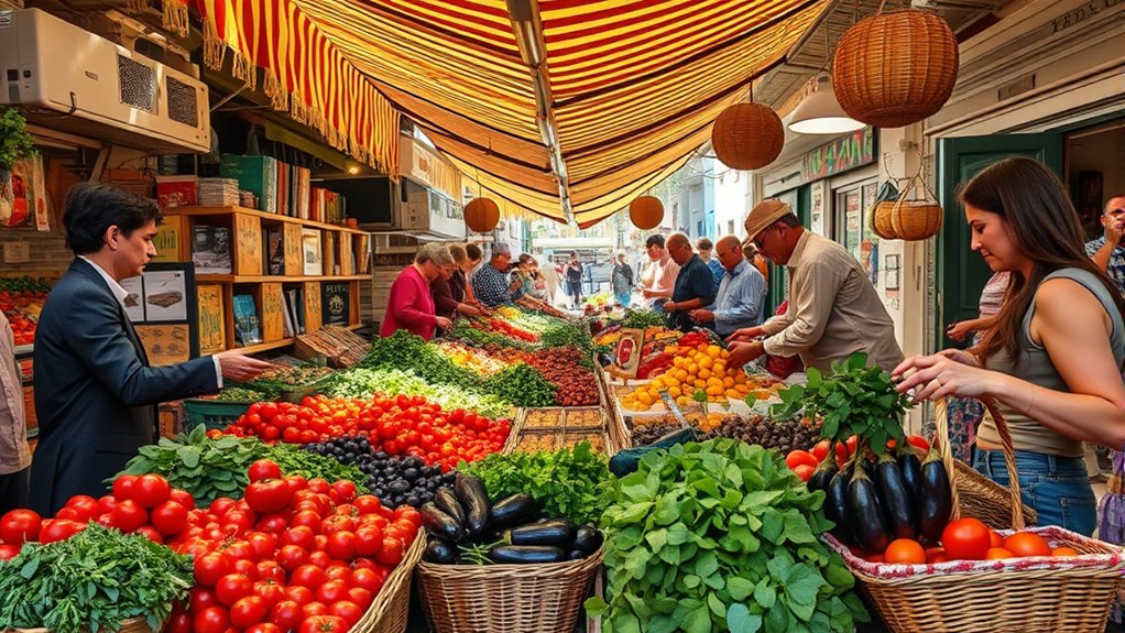 smart seasonal market shopping