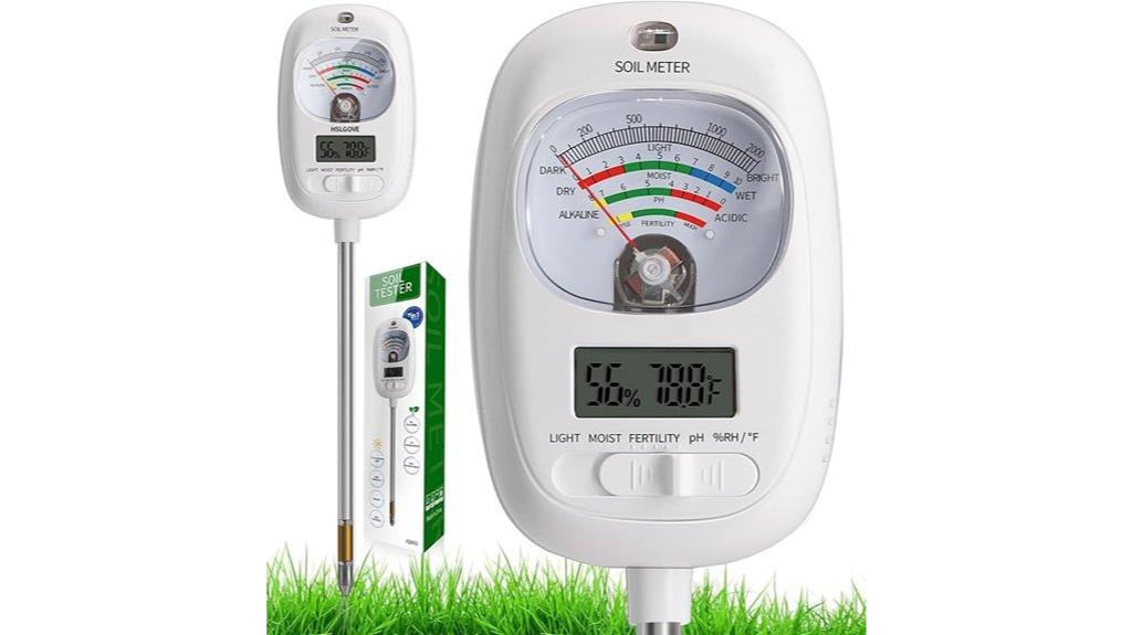 soil moisture ph tester