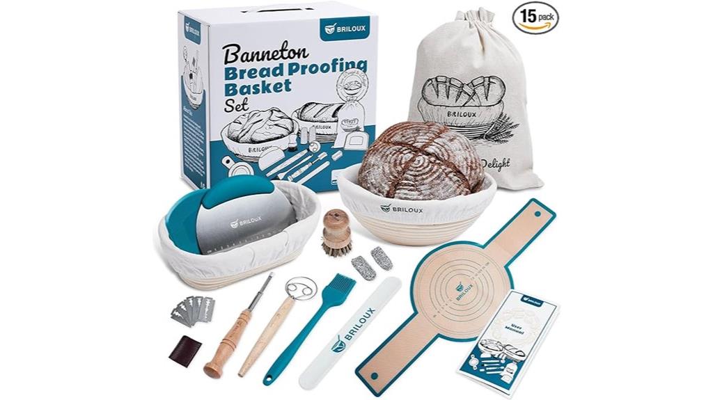 sourdough bread proofing set