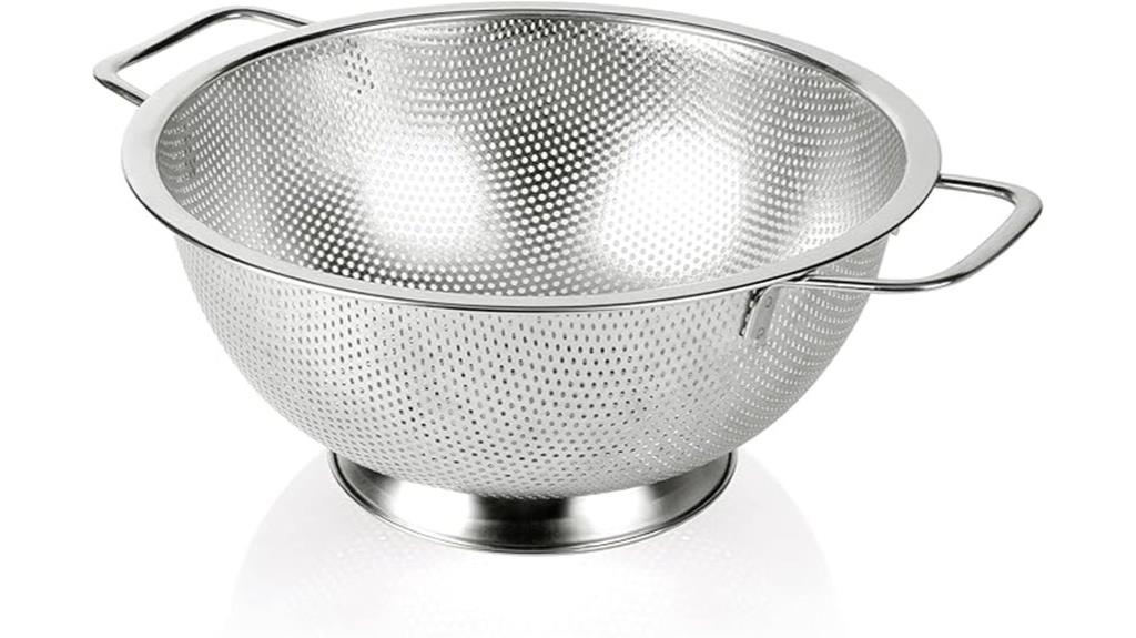 stainless steel 3 quart colander