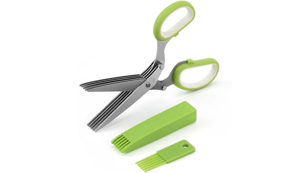 stainless steel herb shears