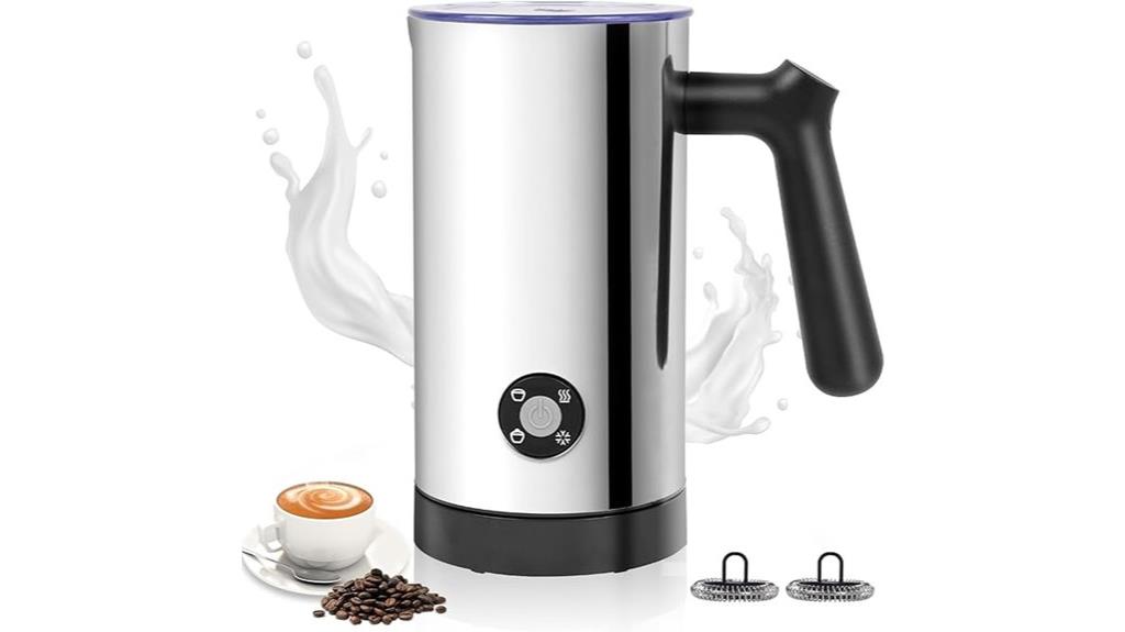 stainless steel multi function frother