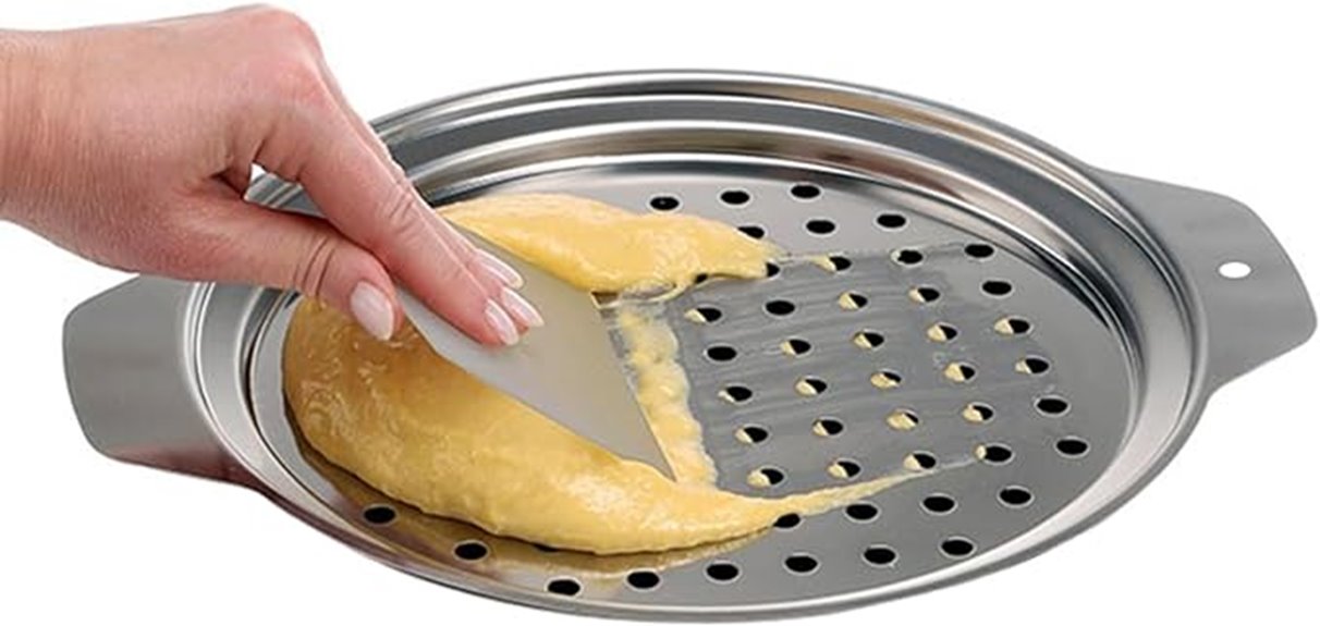 stainless steel spaetzle lid