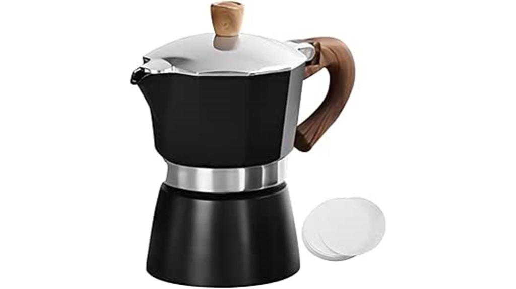 stovetop espresso for three