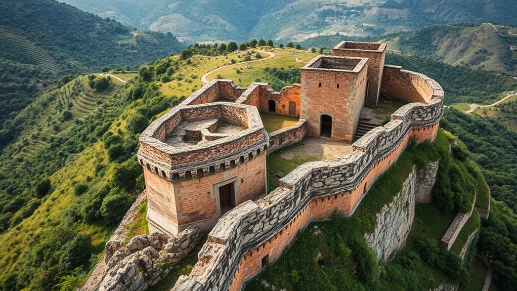 strategic medieval defensive location