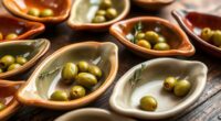 stylish ceramic olive dishes