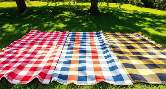 stylish comfortable picnic blankets
