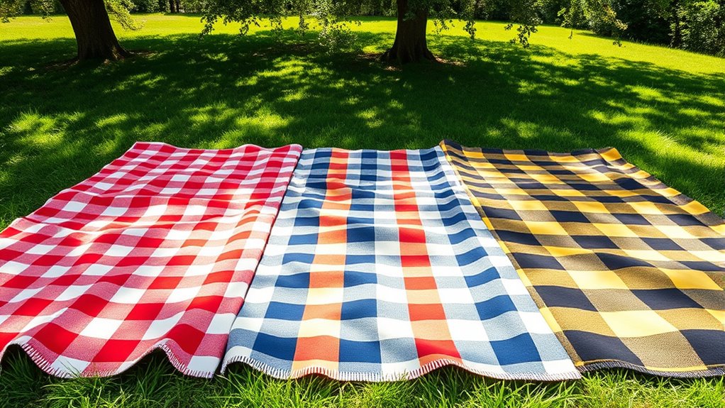 stylish comfortable picnic blankets