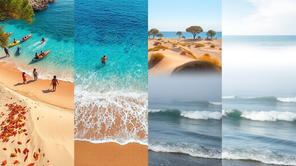 summer beach activities and tours
